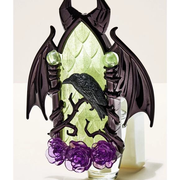 Bath & Body Works Disney Villians Maleficent Dragon Wallflower Nightlight NEW - Picture 4 of 6